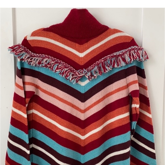 Anthropologie Sunset Striped Cardigan S - Picture 8 of 12